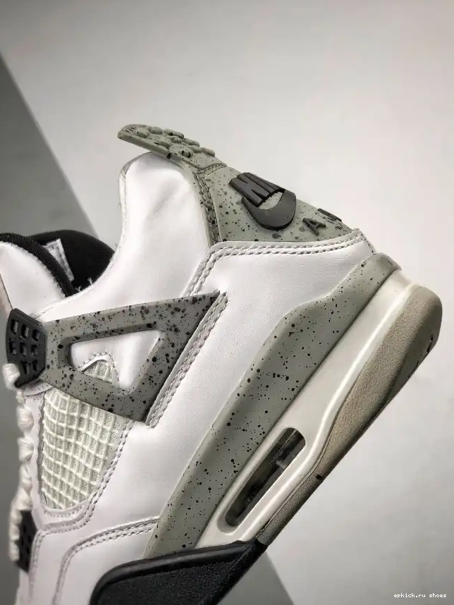 Rep OG (nike) 4 840606-192 White Cement Air Jordan 0511